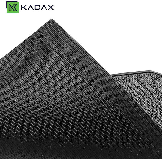 Kadax Kadax Fußmatte Rutschfest aus Gummi Schwarz 150x90cm Dicke 8mm