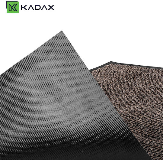 Kadax Kadax Non-Slip Brown Doormat 120x120cm Thickness 5mm