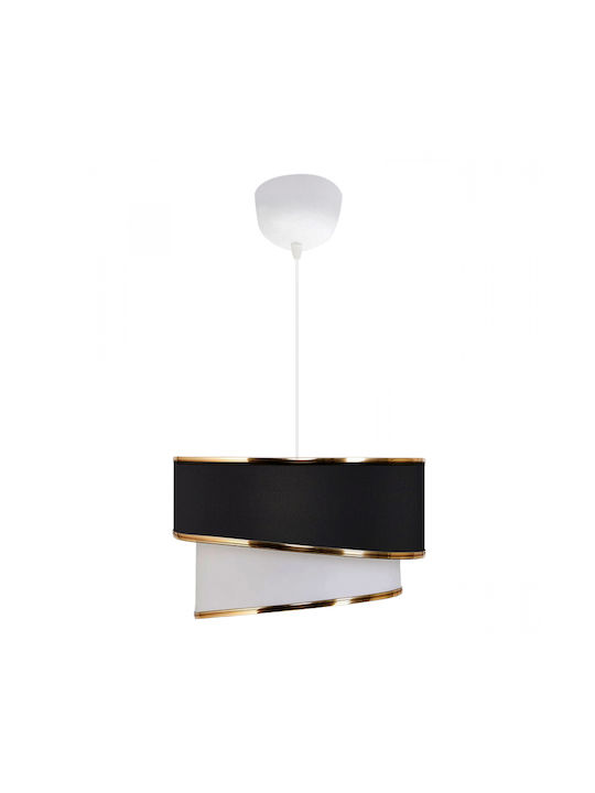 Megapap Fanny Ceiling Light Black with E27 Socket 30x70x70cm