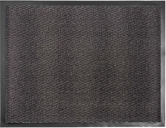 Kadax Non-Slip Rubber Gray Doormat 80x60cm Thickness 5mm