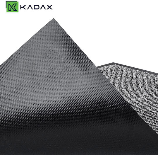 Kadax Πατάκι Εισόδου Αντιολισθητικό Γκρι 120x80εκ. Πάχους 5mm