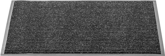 Kadax Non-Slip Rubber Gray Doormat 80x120cm Thickness 6mm