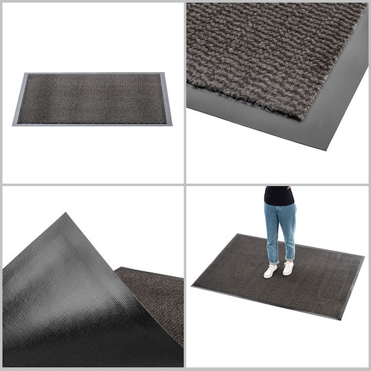 Kadax Kadax Fußmatte Rutschfest Grau 120cm Länge 5mm Dicke