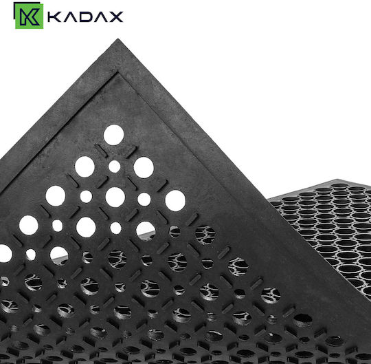 Kadax Πατάκι Εισόδου από Κοκοφοίνικα Μαύρο 40x60εκ. 35330 Μαύρα