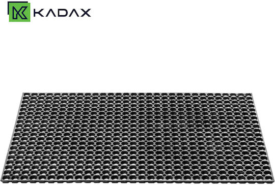 Kadax Kadax Fußmatte Rutschfest aus Gummi Schwarz 40x60cm Dicke 15mm