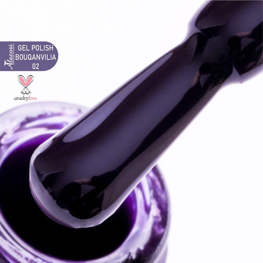 Alezori Ημιμόνιμο Βερνίκι Νυχιών Bouqanvilia 02 15ml