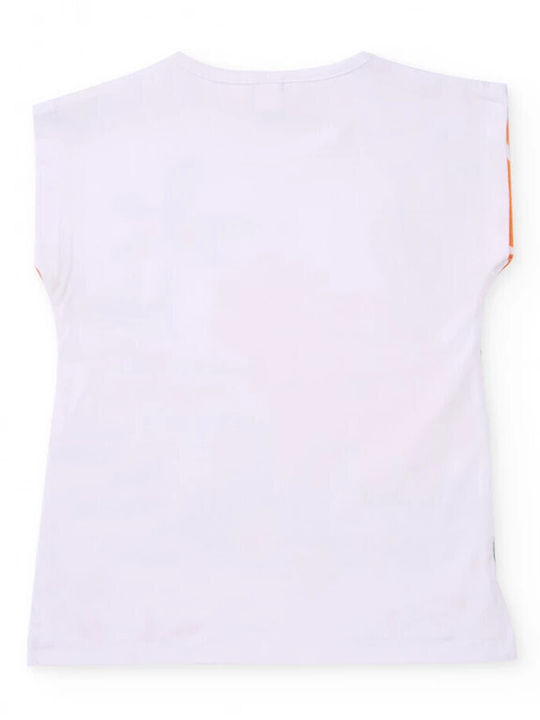 Kids Set with Leggings Summer 2pcs White