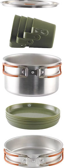 Easy Camp Moss 4 Cook Set Kitchen Set
