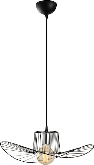 HomeMarkt Hängelampe Schwarz 49x110cm