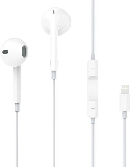 Vidvie In-ear Handsfree Earphones with Lightning Plug White