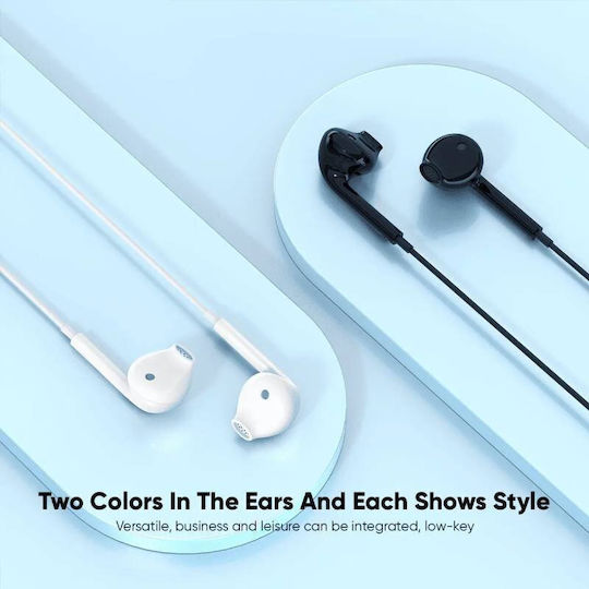 Vidvie In-ear Handsfree Ακουστικά με Βύσμα 3.5mm Μαύρο