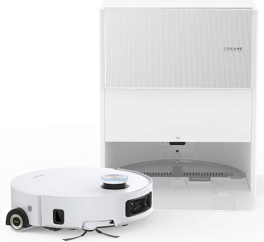 Dreame Aqua10 Ultra Roller Robot Vacuum Cleaner with Laser Mapping & 30000Pa Suction Power White