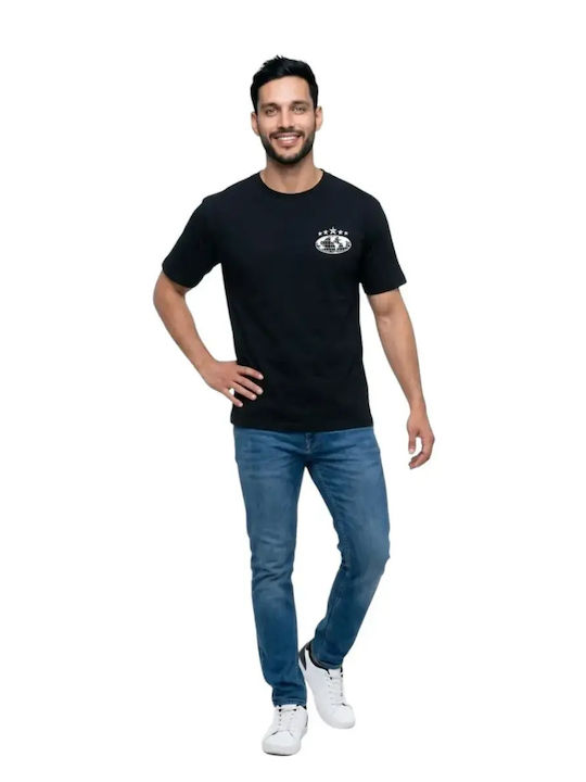 T-shirt Μαύρο
