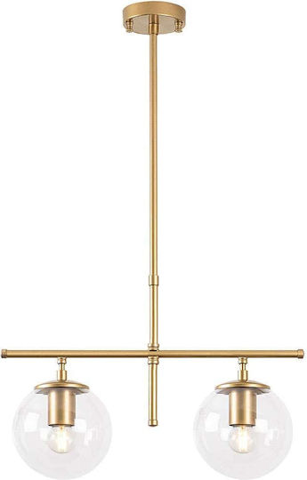 Opviq Gold Hängelampe Gelb 52x15x76cm Opviq Gold Hängelampe Gelb 52x15x76cm