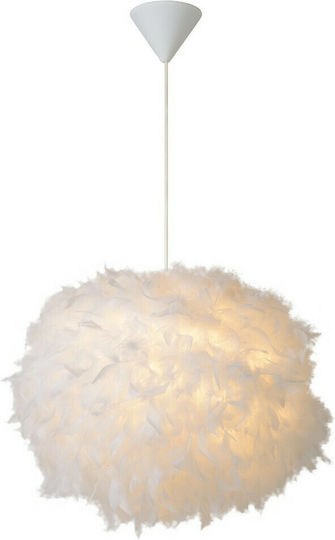 Lucide Lightning Goosy Soft Κρεμαστό Φωτιστικό Λευκό 50x50εκ. Lucide Lightning Goosy Soft Κρεμαστό Φωτιστικό Λευκό 50x50εκ.