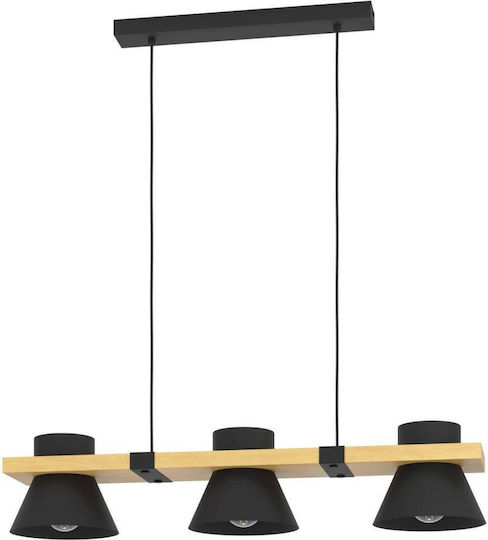 Eglo Hängelampe Schwarz 78x110cm Eglo Hängelampe Schwarz 78x110cm