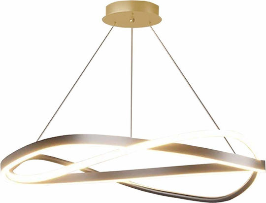 ArkoLight LED Κρεμαστό Φωτιστικό Χρυσό