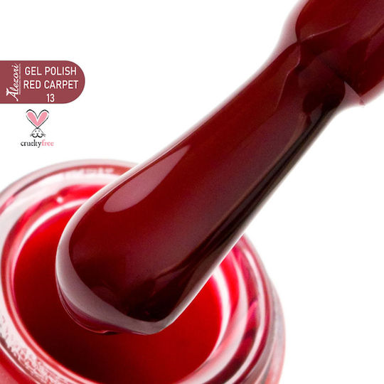 Alezori Halb-permanenter Nagellack Red Carpet 13 15ml 1Stück