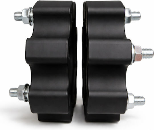 Set 2 Buc Distanțiere Pentru Roți Atv Din Aluminiu Forjat Grosime 35mm Model Șurub 4 X 136mm Orificiu Centrare 120mm Piulițe M12 X 1.5