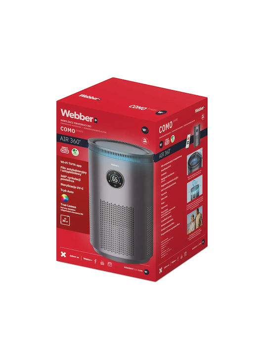 Webber LED Ароматерапевтичен Диффузер с Дистанционно Управление и Таймер 5000ml