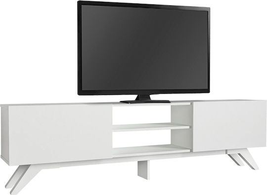 Jarvis Bodenstehend Weiß 180x31.3x58cm Jarvis Bodenstehend Weiß 180x31.3x58cm