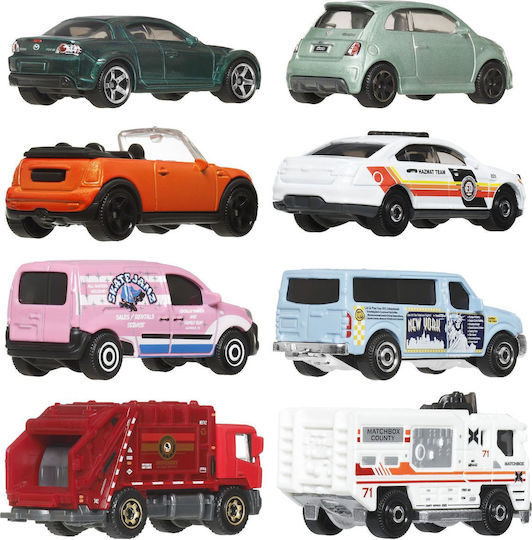 Mattel Matchbox Количка Мащаб 1:64 Полицейска кола за 3+ Години
