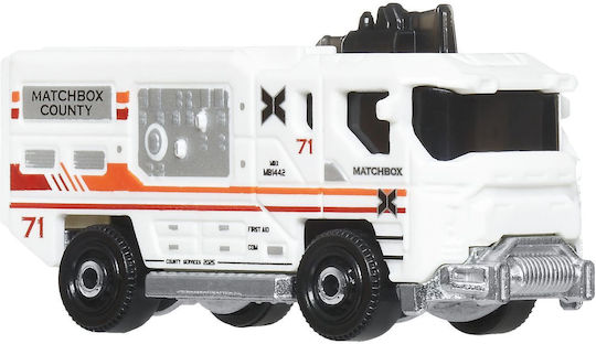 Mattel Matchbox Количка Мащаб 1:64 Полицейска кола за 3+ Години