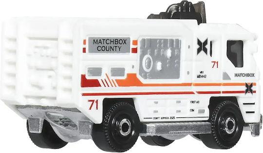 Mattel Matchbox Количка Мащаб 1:64 Полицейска кола за 3+ Години