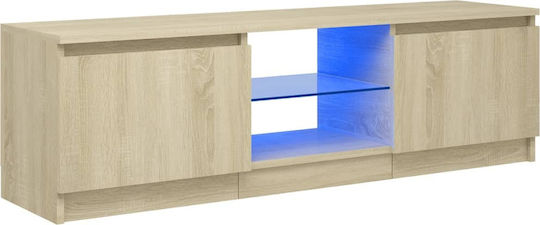 Έπιπλο TV Επιδαπέδιο με Φωτισμό Led 120x30x35.5εκ. Έπιπλο TV Επιδαπέδιο με Φωτισμό Led 120x30x35.5εκ.