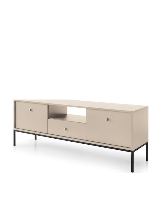 Έπιπλο Τηλεόρασης Mono Μπεζ Μ153.4xΠ39xΥ56cm