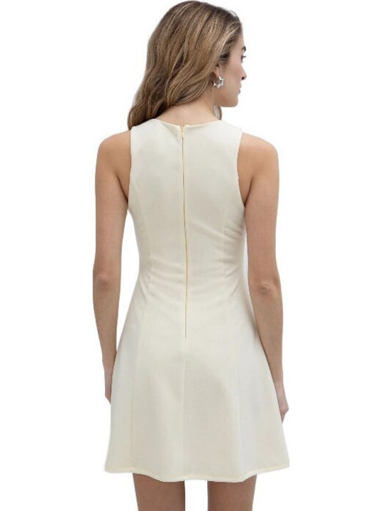 Summer Mini Dress for Wedding / Christening Yellow