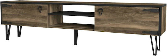Thira Επιδαπέδιο Καφέ 180x30x49εκ. Thira Επιδαπέδιο Καφέ 180x30x49εκ.