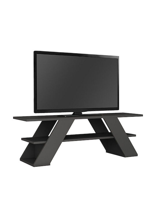 TV Stand Farfalla Anthracite L120xD33.5xH40cm