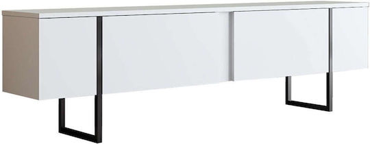 Luxe Επιδαπέδιο White-black 180x30x50εκ. Luxe Επιδαπέδιο White-black 180x30x50εκ.