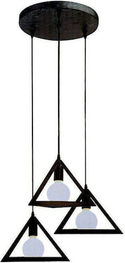 V-TAC Hängelampe Schwarz 30x130cm V-TAC Hängelampe Schwarz 30x130cm