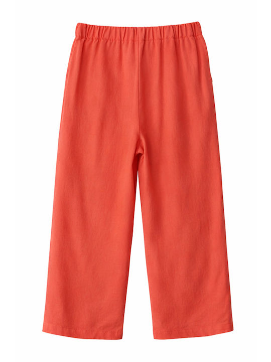 Kinder Schlaghose Stoff Orange