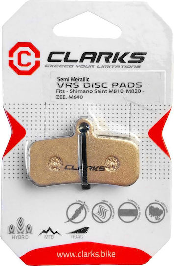 Clarks CLA-VRS851 Fahrradbremsbeläge für Scheibenbremse