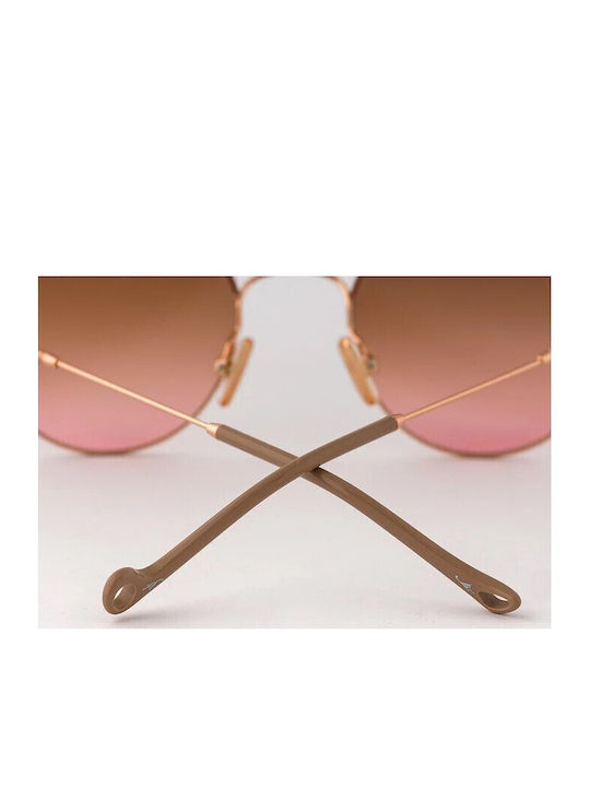 Eyepetizer Women's Sunglasses with Gold Metal Frame