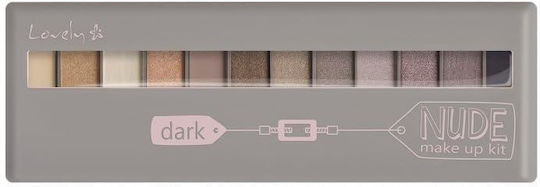 Комплект за грим Lovely Nude Dark Eye Shadow Palette 13g