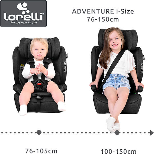 Lorelli Adventure Baby Car Seat i-Size Beige 9-36 kg