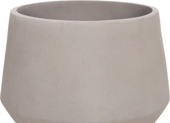 HomeMarkt Quan Γλάστρα Τσιμεντένια Γκρι 32x32εκ.