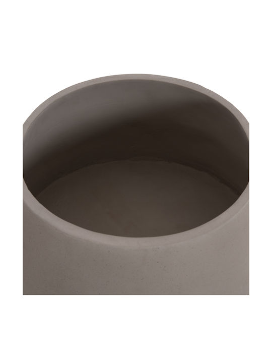 HomeMarkt Quan Γλάστρα Τσιμεντένια Γκρι 32x32εκ.