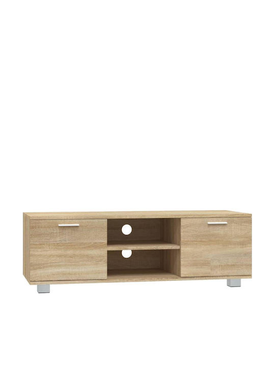 Έπιπλο Τηλεόρασης Μπεζ Μ120xΠ40.5xΥ35cm