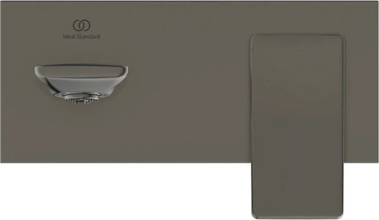 Ideal Standard Смесител Вградена Батерия За Лавабо Сив