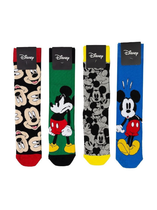 Disney Ανδρικές Κάλτσες Πολύχρωμο 4Pack Disney Ανδρικές Κάλτσες Πολύχρωμο 4Pack