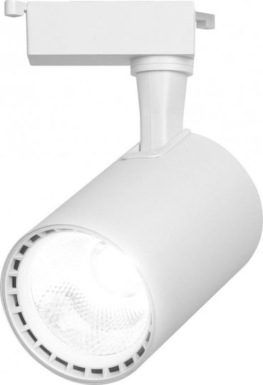LED Ψυχρό Λευκό Σποτ με 10 Φώτα σε Λευκό Χρώμα LED Ψυχρό Λευκό Σποτ με 10 Φώτα σε Λευκό Χρώμα