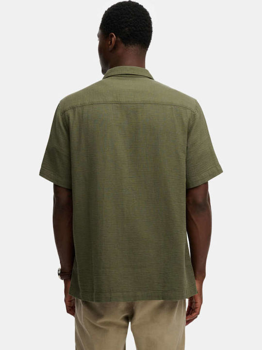 Superdry Merchant Cotton Shirt Green
