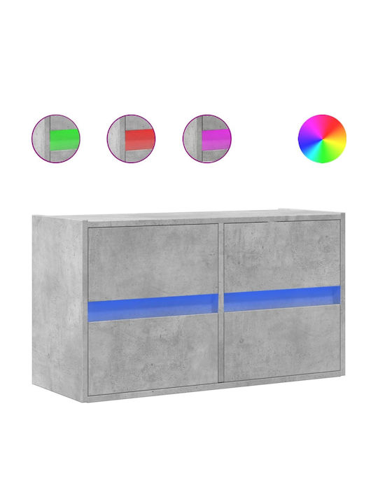 TV Stand Gray M80xD31xH45cm