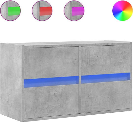 TV Stand Gray M80xD31xH45cm