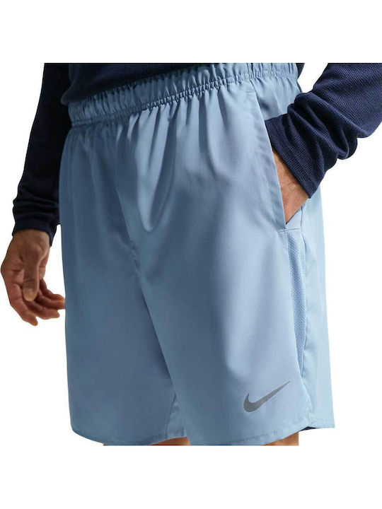 Challenger 2-in-1 Sport Herren Shorts Dri-Fit Hellblau